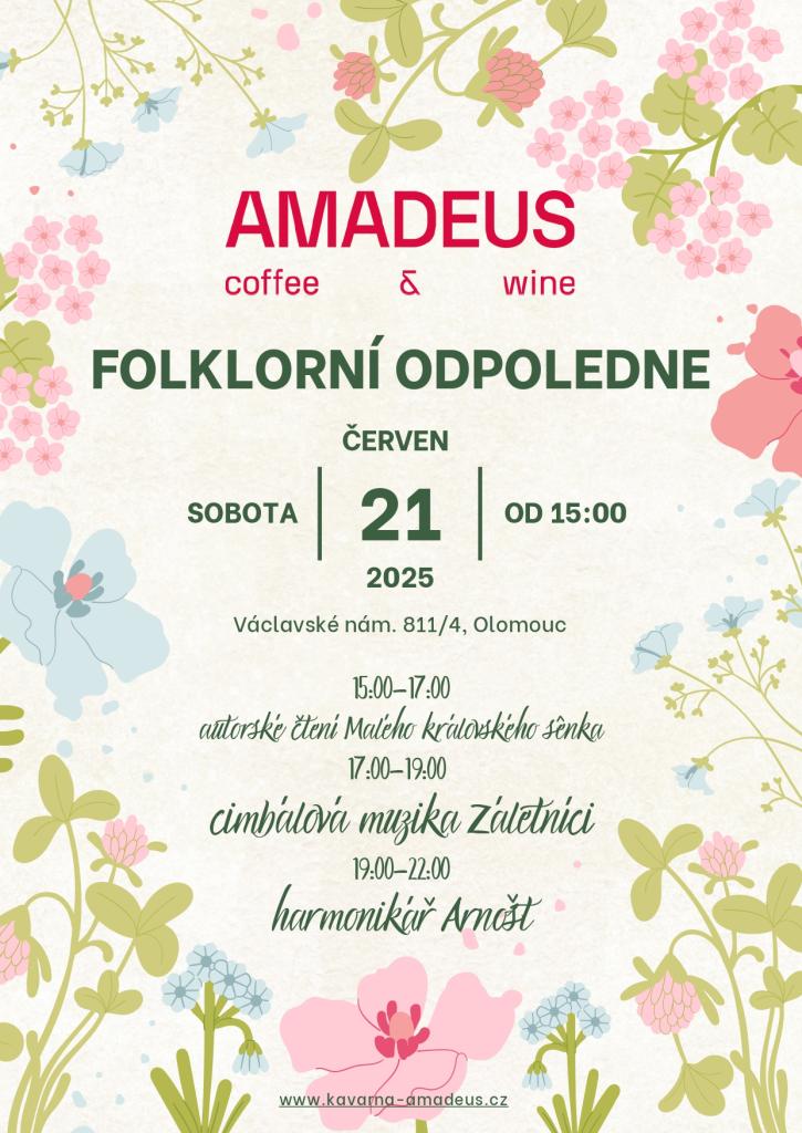 Folklorní odpoledne u Amadea