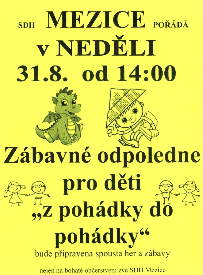 Zábavné odpoledne pro děti